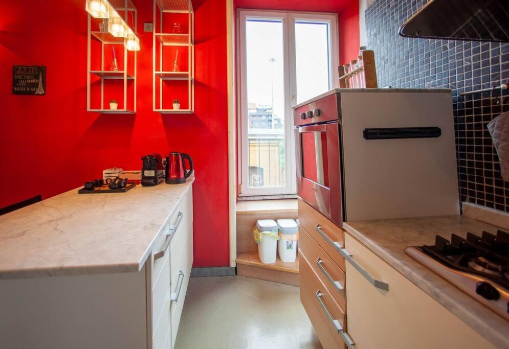 Red House Ostiense Historic Building Apartment Rome Exterior photo